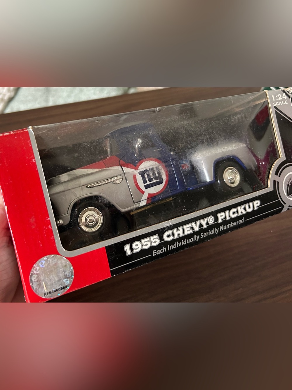 1955 Chevy Pickup truck NFL Limited Edition NY GIANTS NEW